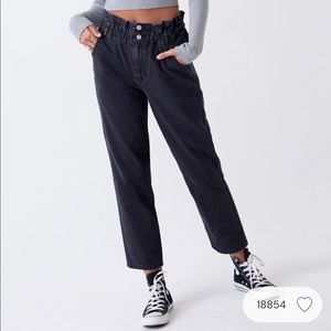 Pacsun paper bag waist mom jean